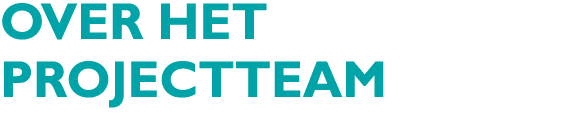 Over het projectteam