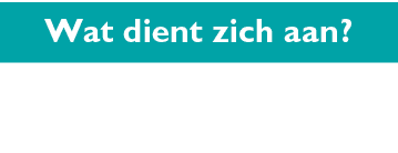 Wat dient zich aan 