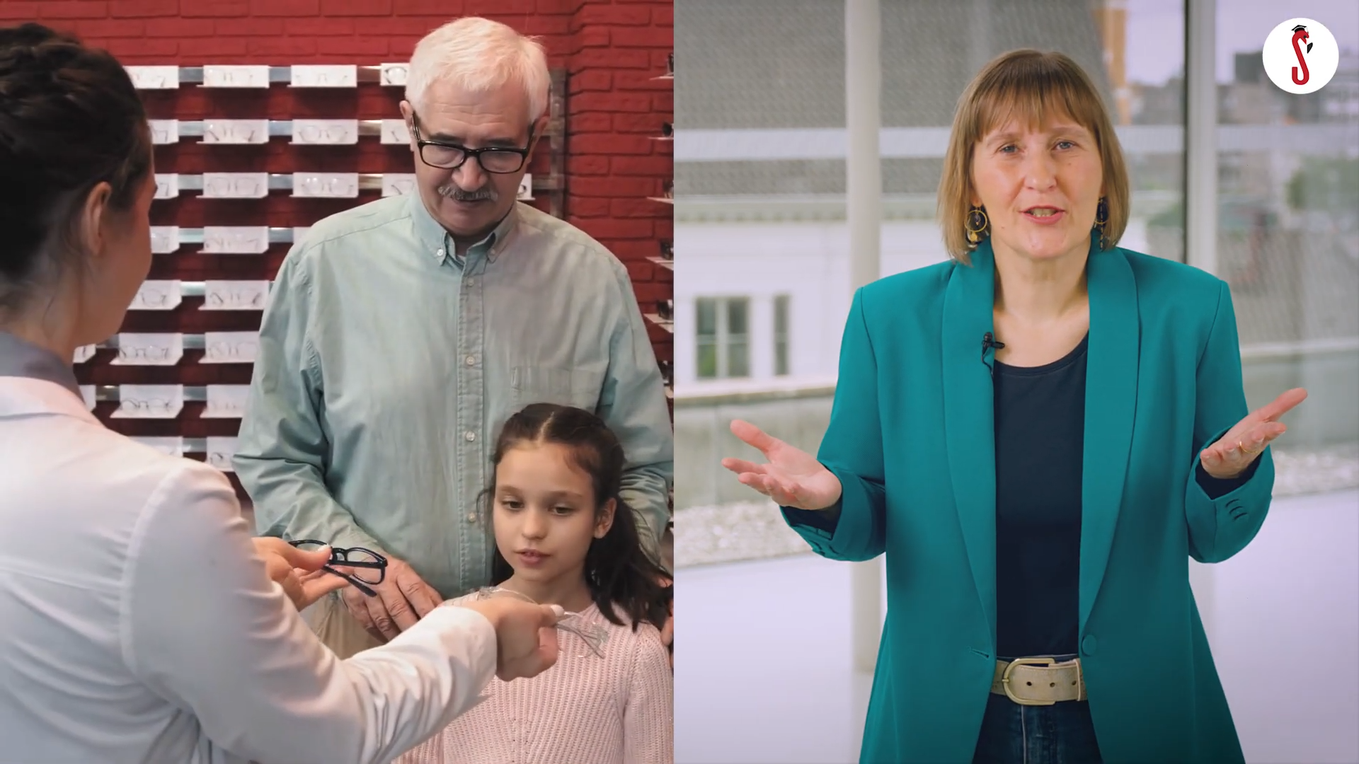 Screenshot video Sabine Vandevelde