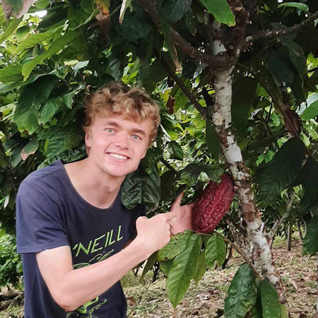 Arne De Win, oud-student voedingstechnologie aan HOGENT.