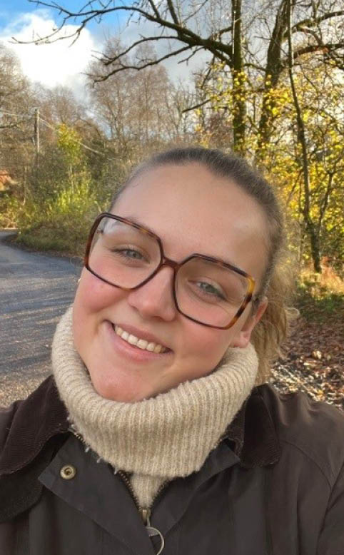 Oona Mouton, oud-studente groenmanagement aan HOGENT.