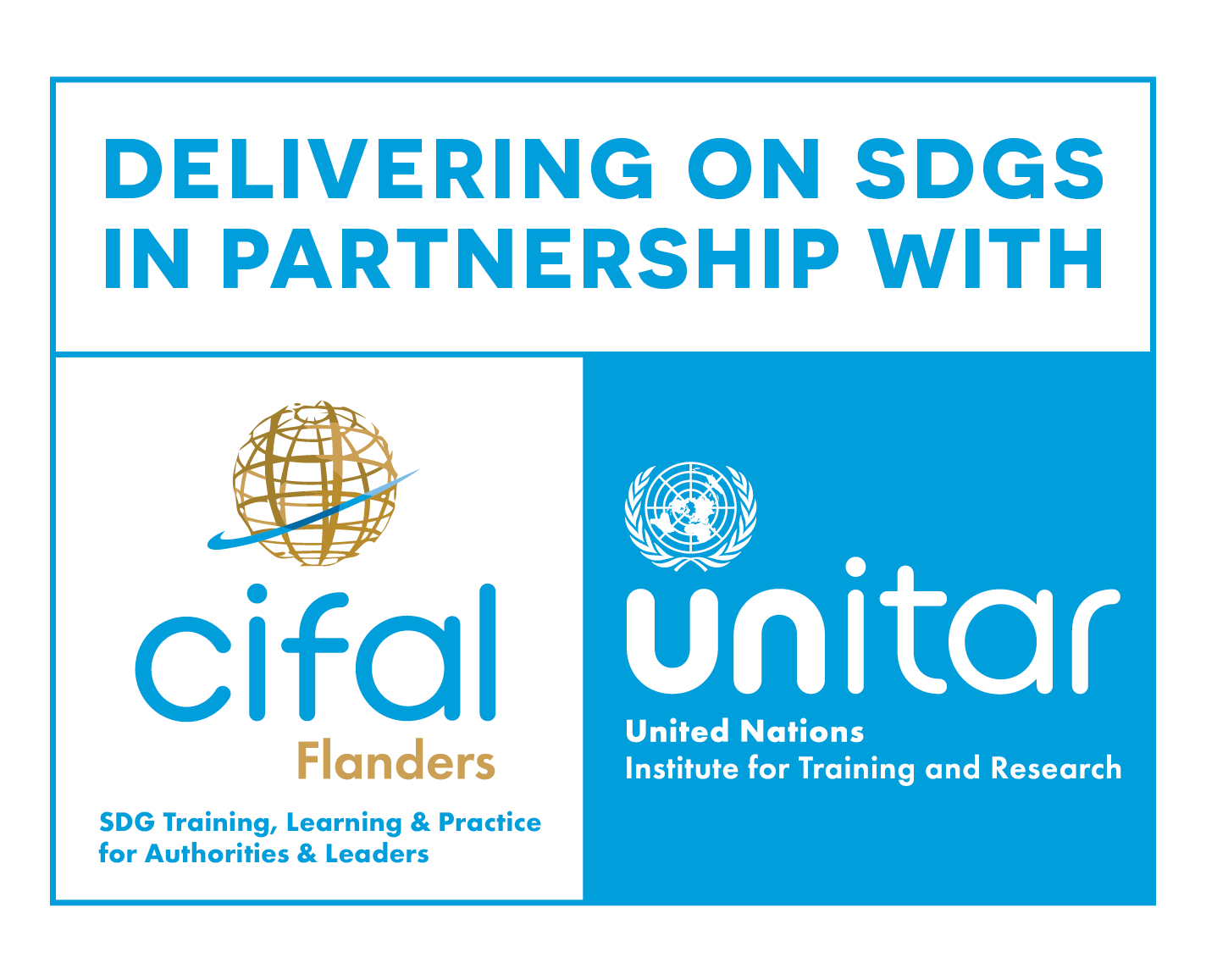 Delivering on SDG's in partnership with CIFAL