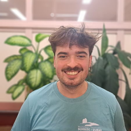 Tobi De Man, oud-student groenmanagement aan HOGENT.