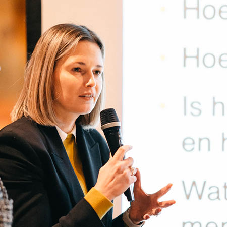 Lien De Geest, opleidingshoofd van de bachelor agro- en biotechnologie aan HOGENT.