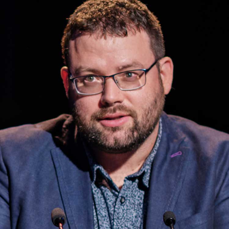 Thomas Desmedt, opleidingshoofd toegepaste informatica aan HOGENT.