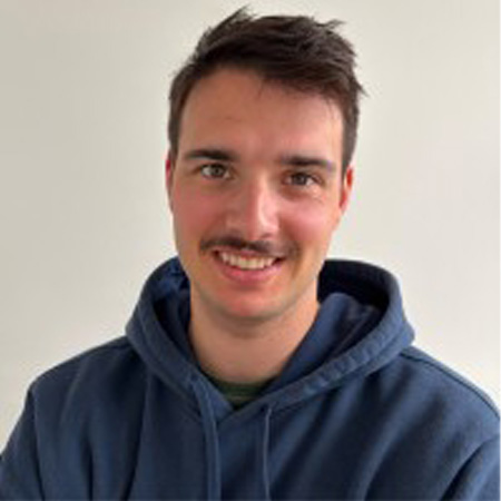 Maxime Colmant, student uit de bachelor elektromechanica van HOGENT.