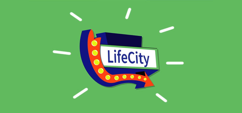 screenshot met logo lifecity