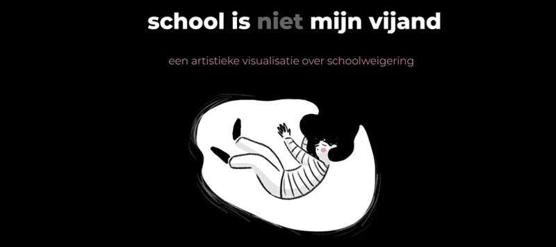 Screenshot filmpje schoolweigering Nederlands