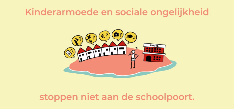 screenshot video kinderarmoede en sociale ongelijkheid stoppen niet aan de schoolpoort