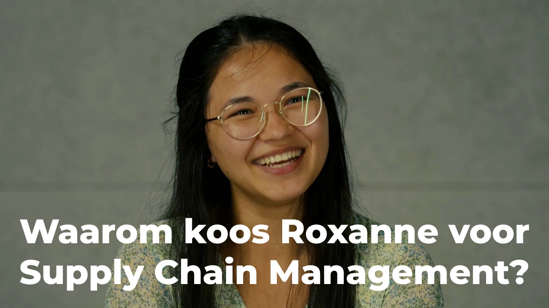 Waarom koos Roxanne Van de Voorde voor supply chain management?