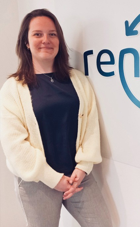 Isabeau Muys, oud-studente supply chain management aan HOGENT.