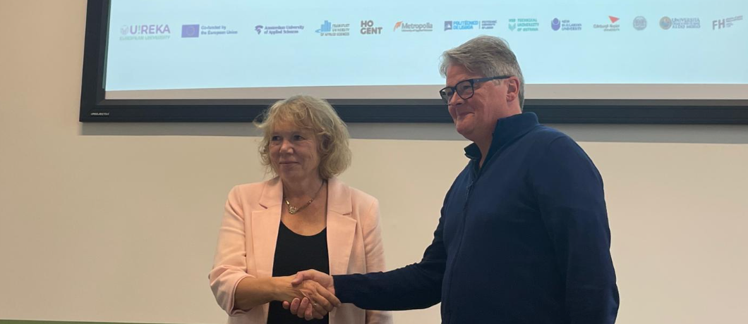 Foto Koen Goethals nieuwe voorzitter van het U!REKA Steering Committee.