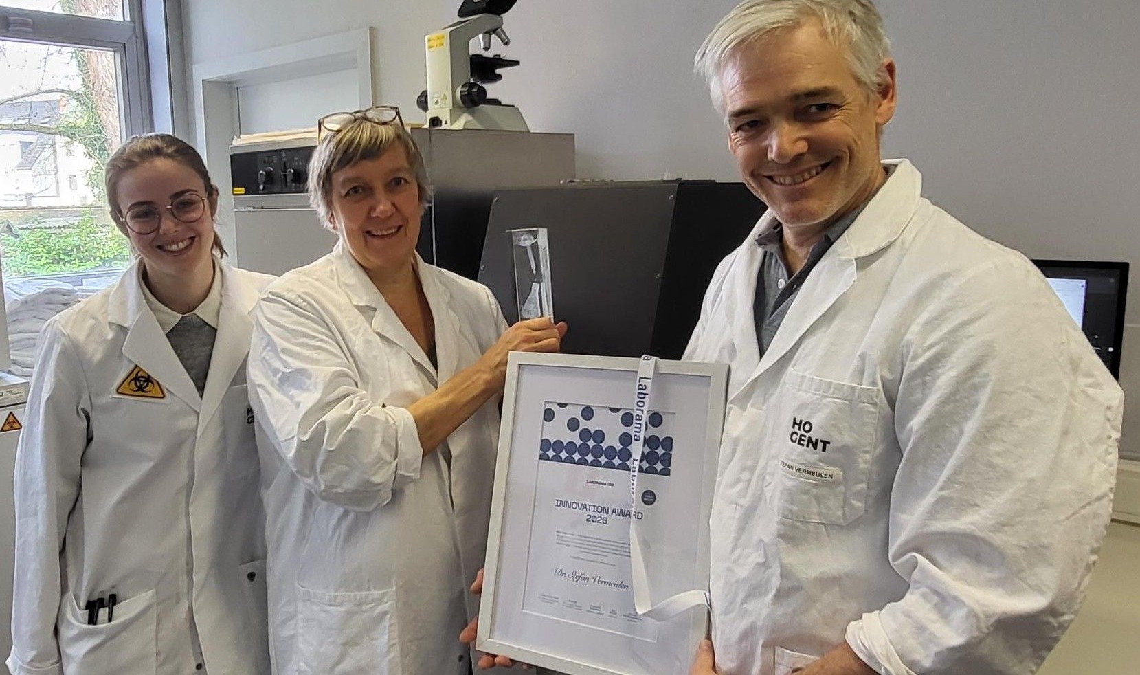 Foto Alternatief voor antibiotica haalbaar en schaalbaar maken.