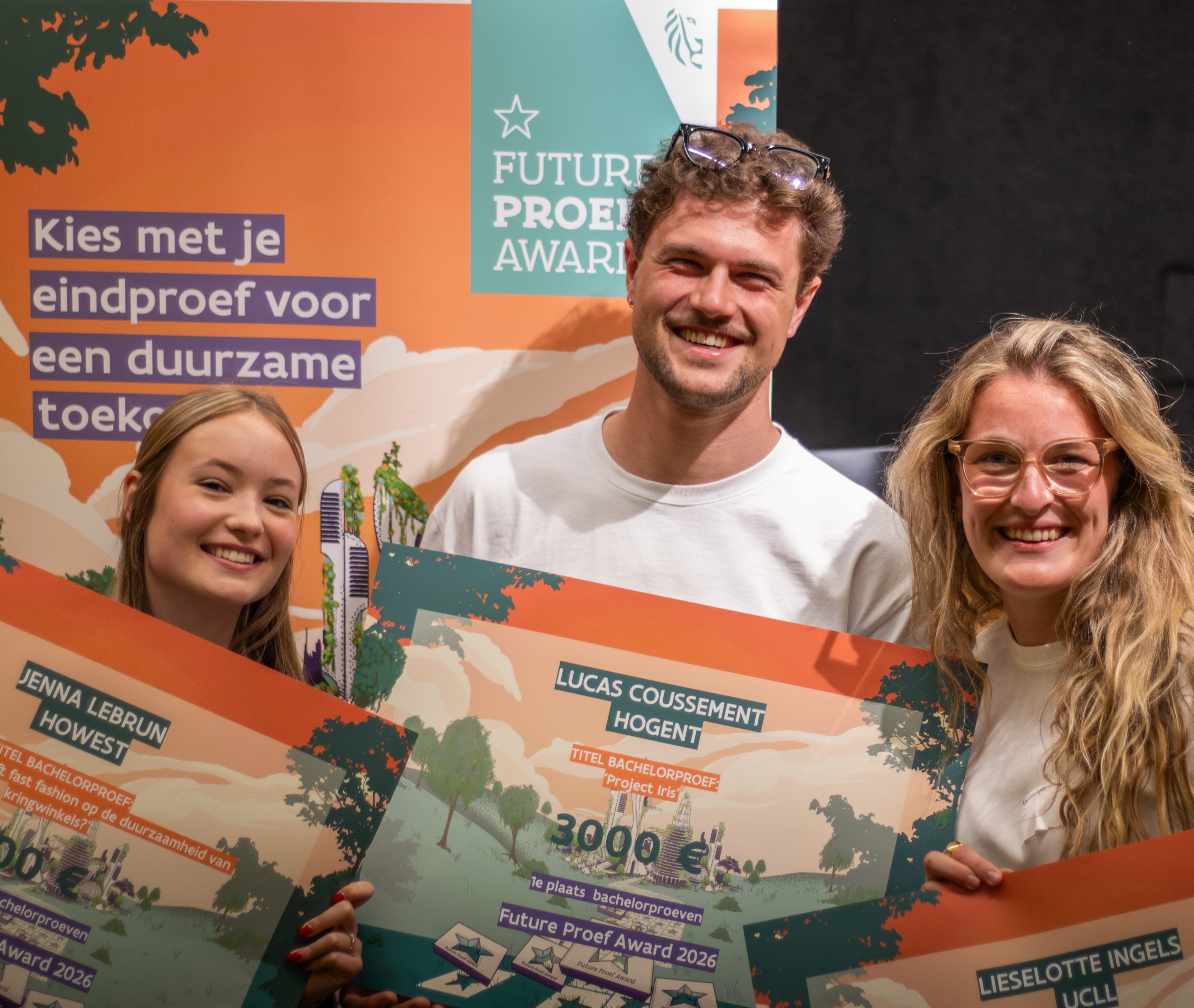 Lucas Coussement, laureaat Future Proef Award en bachelor interieurvormgeving