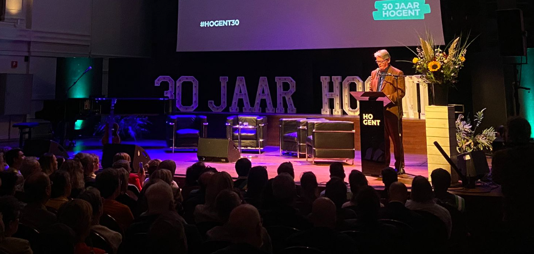 Foto Openingstoespraak algemeen directeur Koen Goethals.